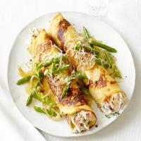 Chicken and Asparagus Crepes image