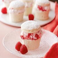 Raspberry Cream Cupcakes image