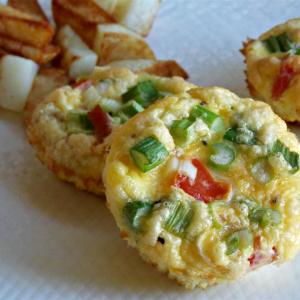 Tomatoes and Bacon Egg Muffins image