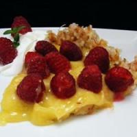 Raspberry-Lemon Pie In a Toasted Coconut Crust_image