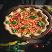 Tomato and Zucchini Quiche_image