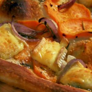 Sweet Potatoes and Brie Flatbread image