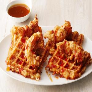 Chicken and Tater Tot Waffles_image