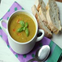 Vegetarian Slow Cooker Split Pea Soup image