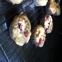 Lemon Cranberry Whole Wheat Muffins_image