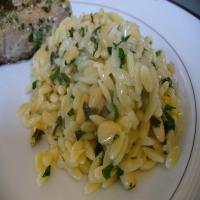 Herbed Orzo With Pine Nuts image