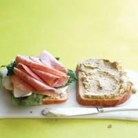 Artichoke and Salami Sandwiches image