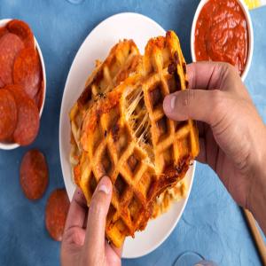 Waffled Pizza Dippers image