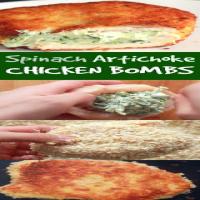 Spinach Dip Chicken Bombs Recipe - (4.7/5) image