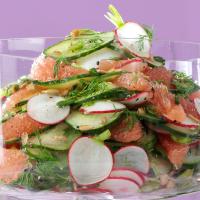 Radish, Cucumber and Grapefruit Salad_image