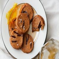 Chocolate-Almond Praline Cookies image
