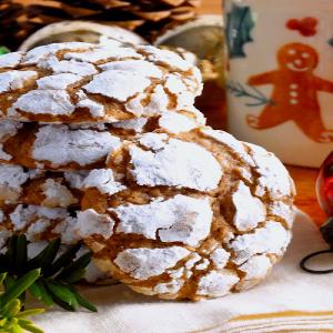 Gingerbread Gooey Butter Cookies {from scratch!}_image