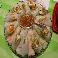 Fresh Spring Rolls with Dipping Sauce_image