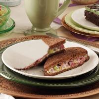 Toasted Corned Beef Sandwiches image