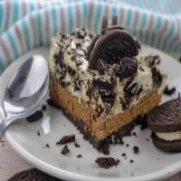 Oreo No-Bake Chocolate Cheesecake Bars_image