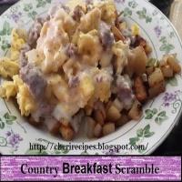 One Dish Country Breakfast Scramble image