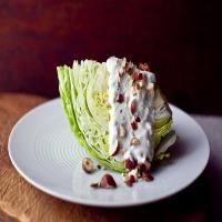 Iceberg Lettuce With Blue Cheese Dressing image