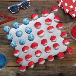 American Flag Cake Pops Recipe by Tasty_image