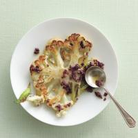 Roasted Cauliflower with Kalamata Vinaigrette_image
