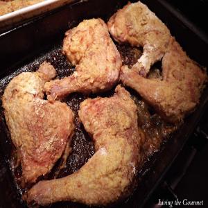 Oven Fried Chicken Legs and Thighs_image