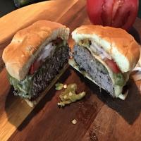 Hatch Chile Pepper Burgers image