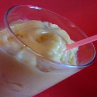 Peach, Soy, and Almond Smoothie image