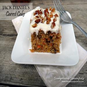 Jack Daniels Carrot Cake with Heavenly Frosting_image