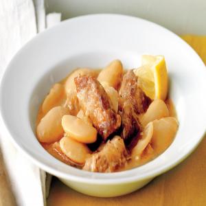 Slow-Cooker Turkey Stew with Lima Beans_image