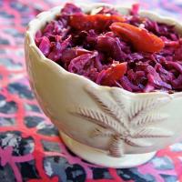 Red Cabbage With Apricots And Balsamic Vinegar image