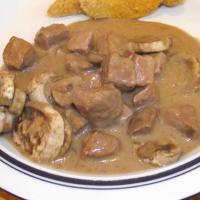 Crockpot Beef in Mushroom Gravy image
