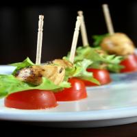 Tomato and Marinated Baby Bocconcini Appetizers image