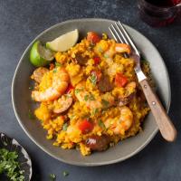 Grilled Chorizo and Shrimp Paella_image