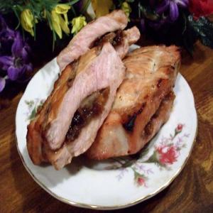 Pork Chops Stuffed With a Fruity Pecan Chutney image