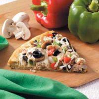 Veggie Turkey Pizza image