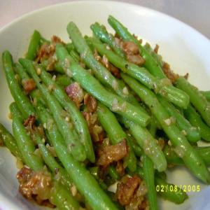 Bacon Smothered Green Beans image