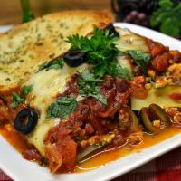 Zucchini Lasagna With Beef and Sausage image