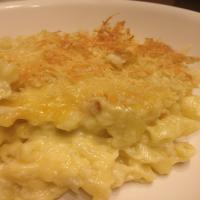 Fontina-Gruyere-White Cheddar Mac and Cheese image
