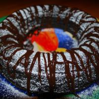 4 Ingredient (FLOURLESS) Chocolate Cake_image