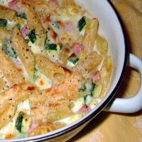 Pepin's Penne, Ham and Vegetable Gratin image