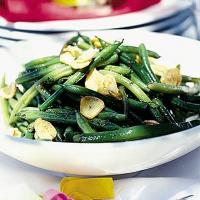 Minted green bean salad image