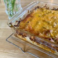 Egg Free Sausage Hash Brown Bake (GF, Top 8 Free)_image