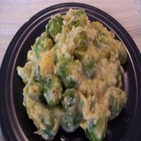 Creamy Baked Brussels Sprouts_image
