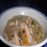 Creamy Crock Pot Turkey Soup_image