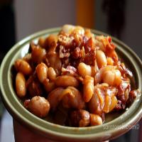 Kelly's Baked Beans with Bacon & Hamburger Recipe - (4.3/5)_image