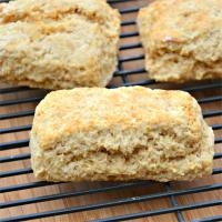 Eggless Whole Wheat Biscuits image