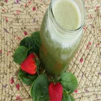 Spinach Strawberry Agua Fresca_image