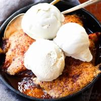 Mini Gluten-Free Paleo Fresh Peach Cobbler Recipe_image