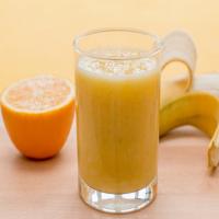 Orange and Banana Yogurt Smoothie image