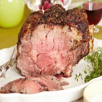 Standing Rib Roast with Two Sauces image