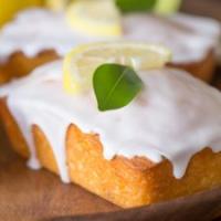 Mini Iced Lemon Pound Cake Loaves_image